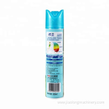 Top aerosol spray can making for airfresh packing